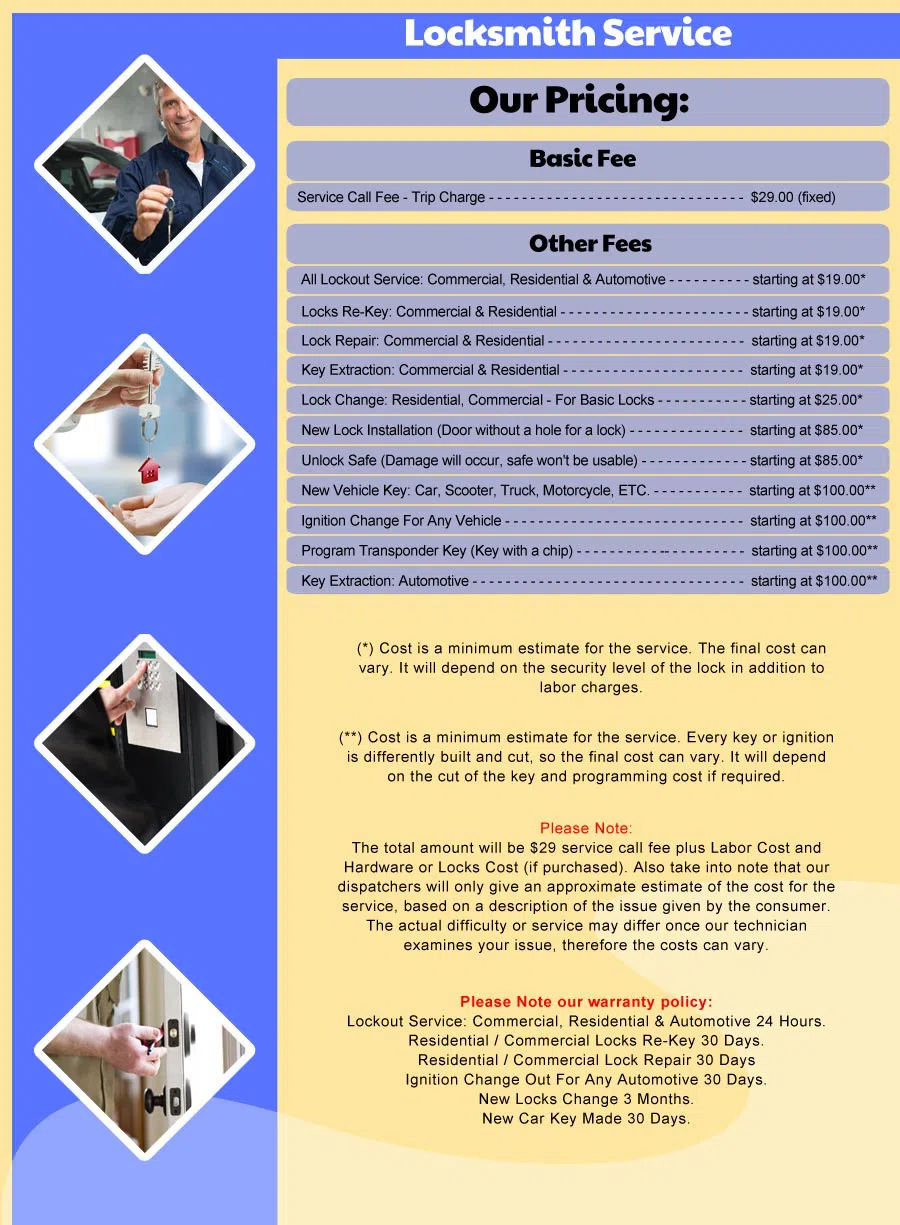 General Locksmith Store El Mirage, AZ 623-745-3620